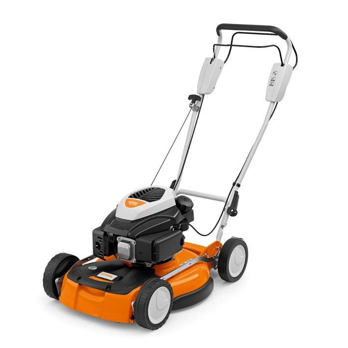 TONDEUSE À GAZON STIHL MULCHING THERMIQUE TRACTÉE RM 4 R