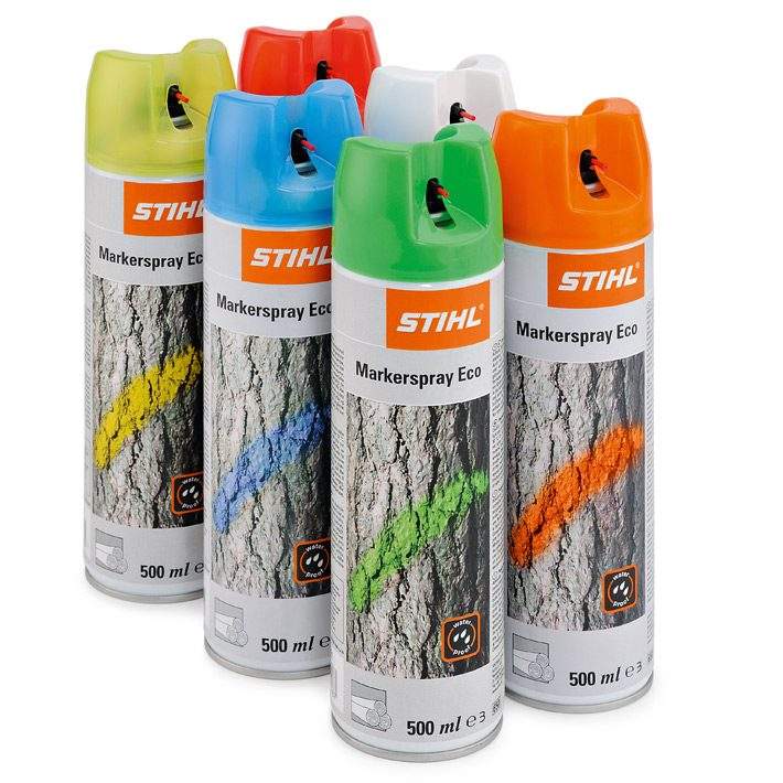 SPRAY DE MARQUAGE COULEUR ORANGE ECO STIHL