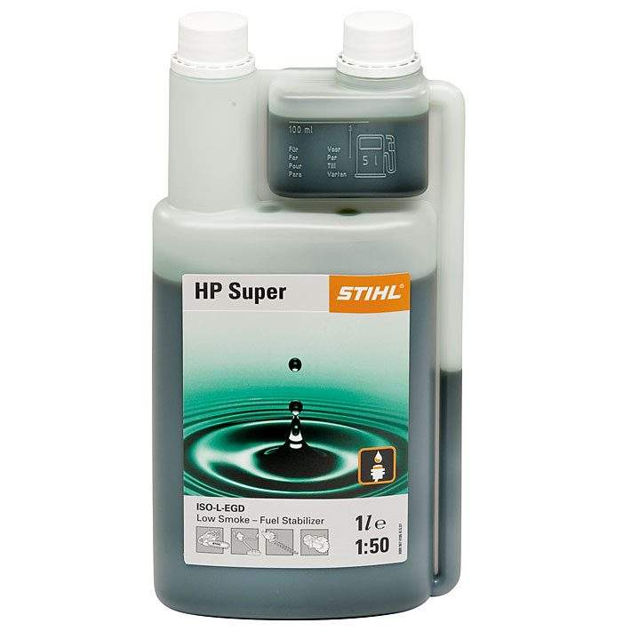 HUILE HP SUPER BIDON DOSEUR 1L POUR 50L D'ESSENCE SP95 STIHL