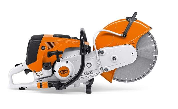 DÉCOUPEUSE À DISQUE THERMIQUE TS 700 AVEC DISQUE RESINE DIAMETRE 350MM STIHL