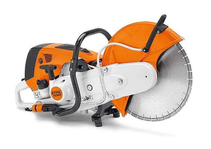 DÉCOUPEUSE À DISQUE STIHL THERMIQUE TS 800 AVEC DISQUE RESINE DIAMETRE 400MM