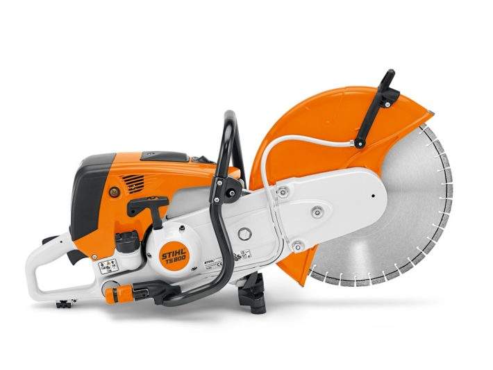 DÉCOUPEUSE À DISQUE STIHL THERMIQUE TS 800 AVEC DISQUE RESINE DIAMETRE 400MM