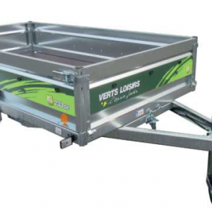 REMORQUE BAGAGÈRE VERTS LOISIRS VL233.5 SIMPLE ESSIEU